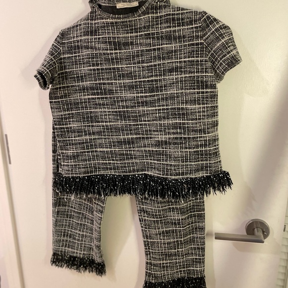 Zara tweed 2 piece set size M - Picture 5 of 8